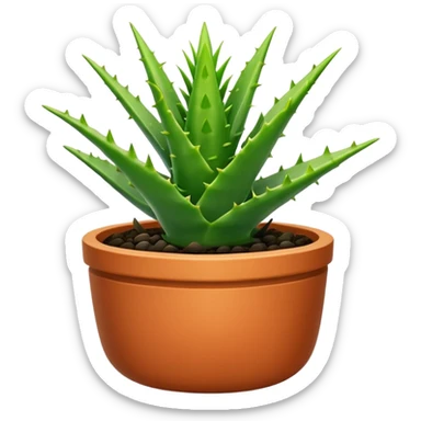Aloevera sticker