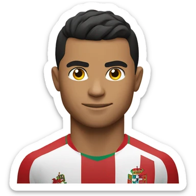 Cr7 portugal sticker