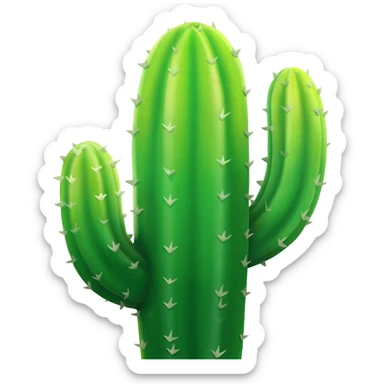 a pampa cactus from final fantasy 10 sticker