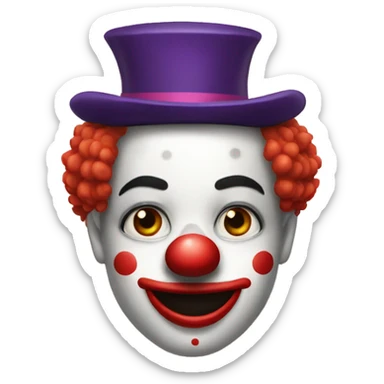 Clown bandeau 667 sticker