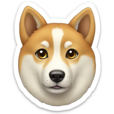 Siba inu sticker