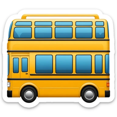 Crea un emoji de transporte público sticker