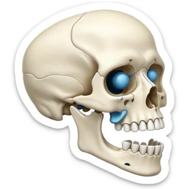 jaw bone sticker