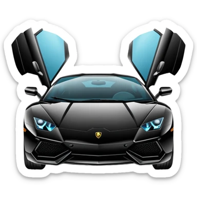 Lamborghini car sticker
