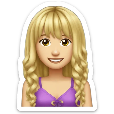 Hannah montana sticker