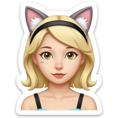 chatte sticker