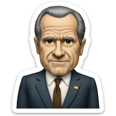 Richard Nixon  sticker