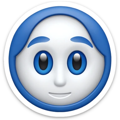 "Símbolo no formato de círculo, fundo sólido na cor azul oficial do Instagram (#0095F6), com um check branco nítido e alinhado no centro. Estilo minimalista, sem sombras, exatamente como o selo de verificação do Instagram." sticker