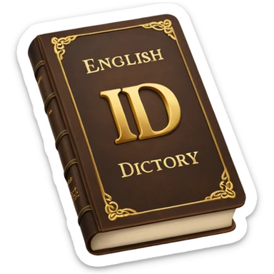 English Dictionary   sticker