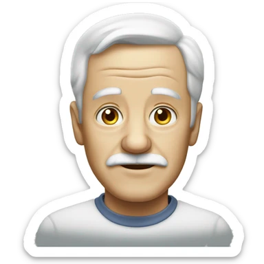 Old white man that looks like he’s 150 years old  sticker