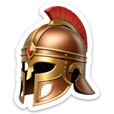 Centurion Roman helmet sticker