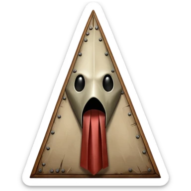 Pyramid Head from Silent Hill sticker