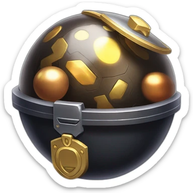 Pokemon Game LootCase Color Obsidian Rich Treasure Legendary Epic Pokeballs and Pokemons Inside this have Shiny Glow sticker