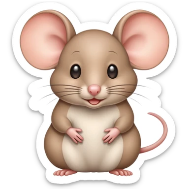 Ratón enamorado  sticker