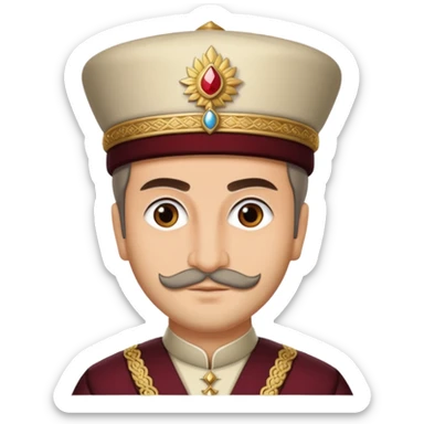 fatih sultan mehmet sticker