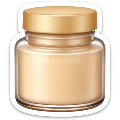 The makeup cream only has a cream form. sticker