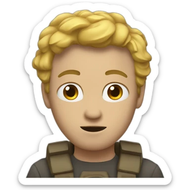 Homme qui dabe  sticker