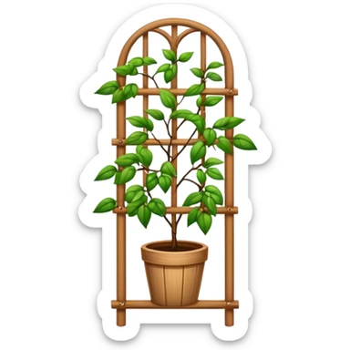 Plant Trellis sticker