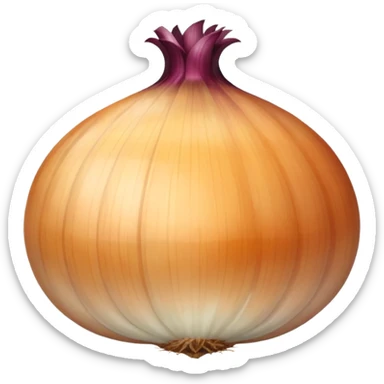 a diced onion sticker