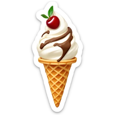 Soft ice cream Lana del Rey  sticker