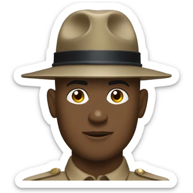 Marine corps drill instructor sticker