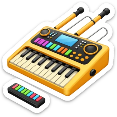 sampler electronic music instrument sticker