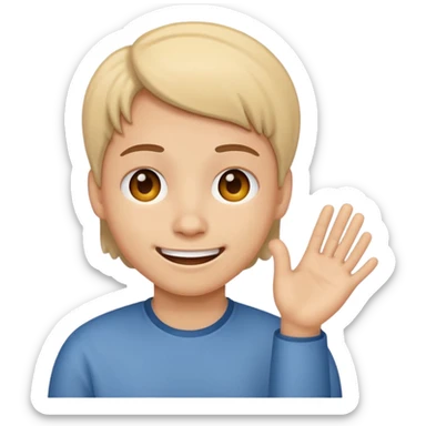 the phrase 'of course', with a nodding face sticker