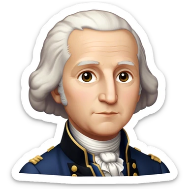 George Washington sticker