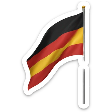 Flag of German empire sticker