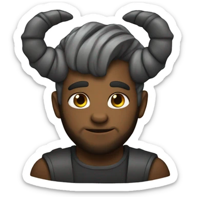 capricorn stars sticker