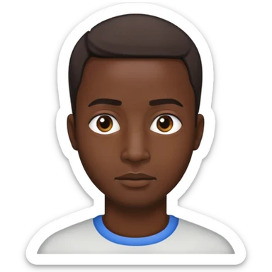 A Somalian man sticker