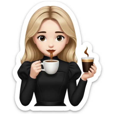 sabrina carpenter espresso album cover sticker