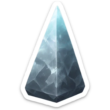 Quartz obelisk sticker