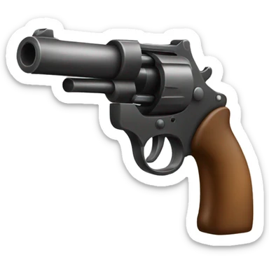 Una pistola de juguete sticker