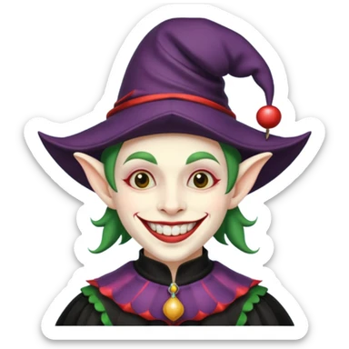 Diabolical Fool  sticker