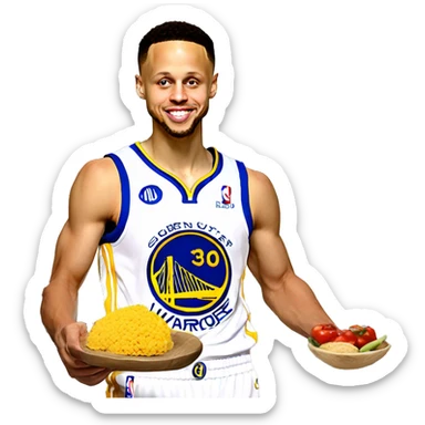 Stephen curry qui cuisine sticker
