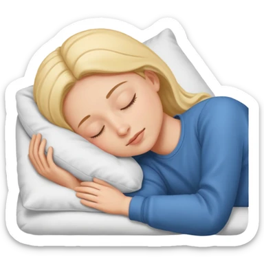 Get rid of insomnia and enjoy a natural and peaceful sleep. sticker