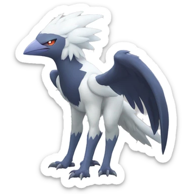 Shiny Silvally Trico Absol Nargacuga full body sticker