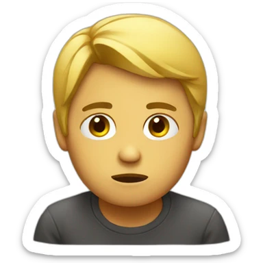 EMOJI TRISTE sticker