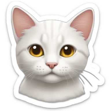Chatte sticker
