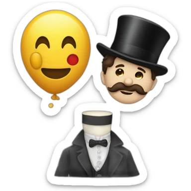 chaplin and svastika shirt sticker
