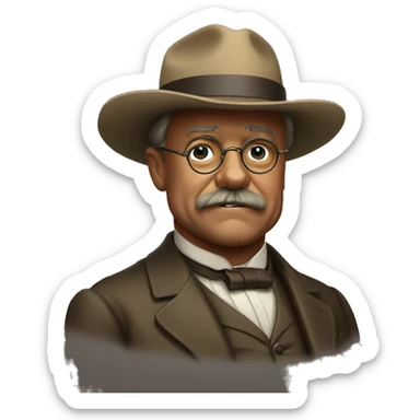 Theodore Roosevelt  sticker