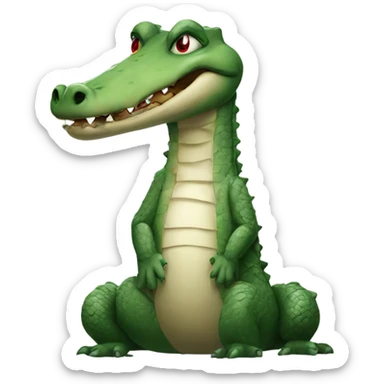 Sad crocodile in Jordan Tokyo 23s sticker