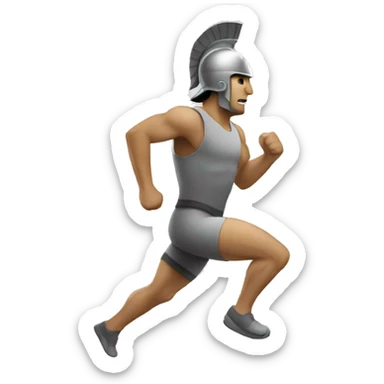Spartan mile sticker