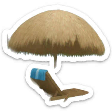 beach in dominican republic  sticker