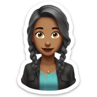 Turkis love gurl sticker