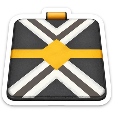 Crosswalk sticker