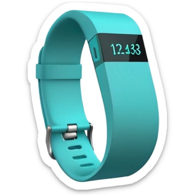 Fitbit logo sticker