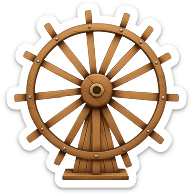 wind wheel sticker