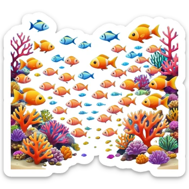 Coral Reef sticker